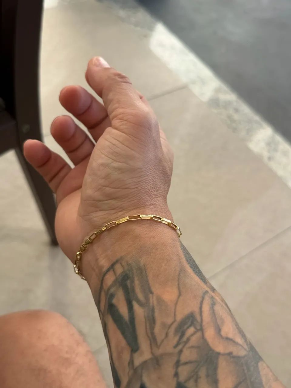 Pulseira de ouro Cartier 