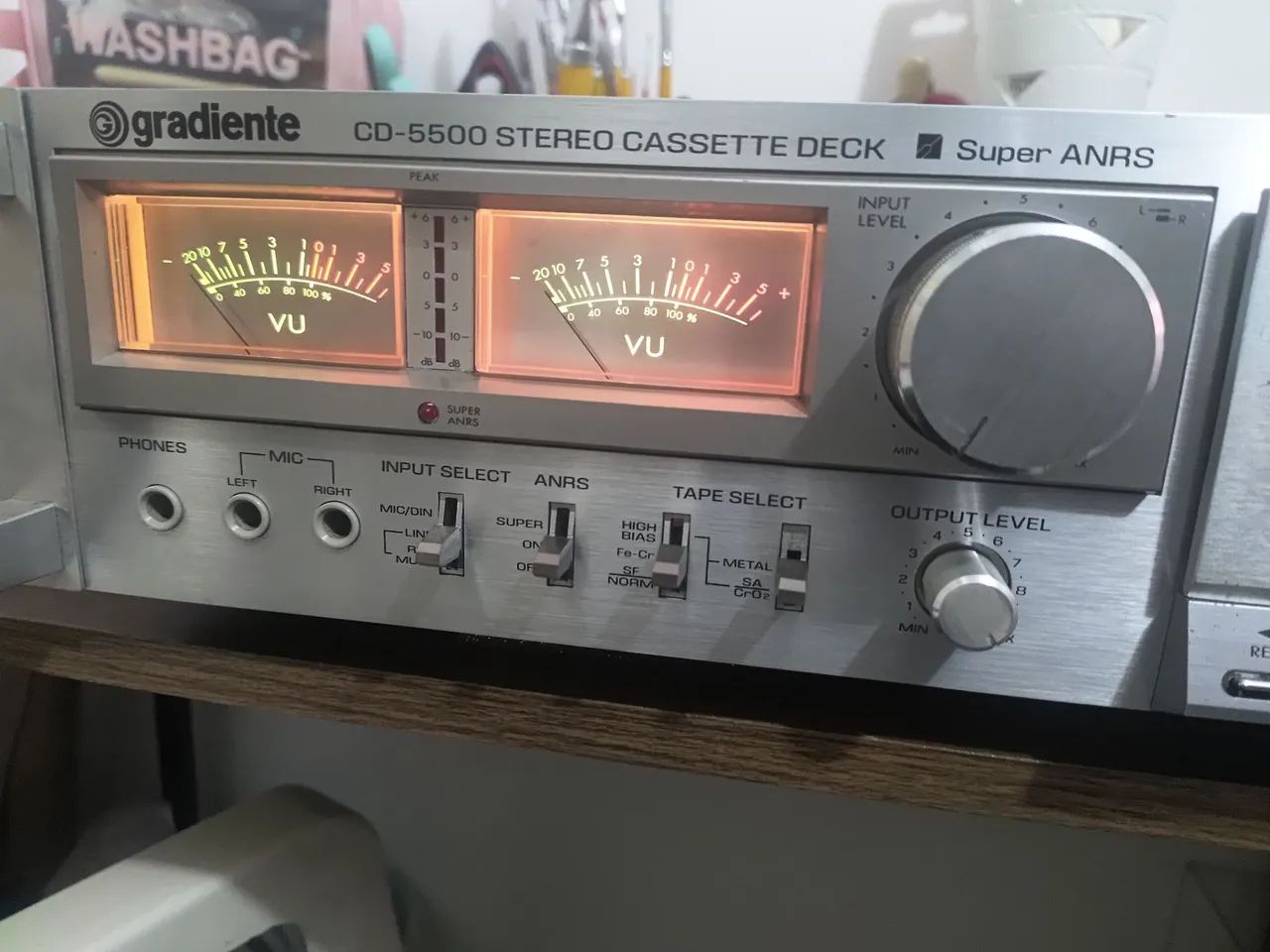 Tape deck gradiente cd 5500 com alças  - Foto 5