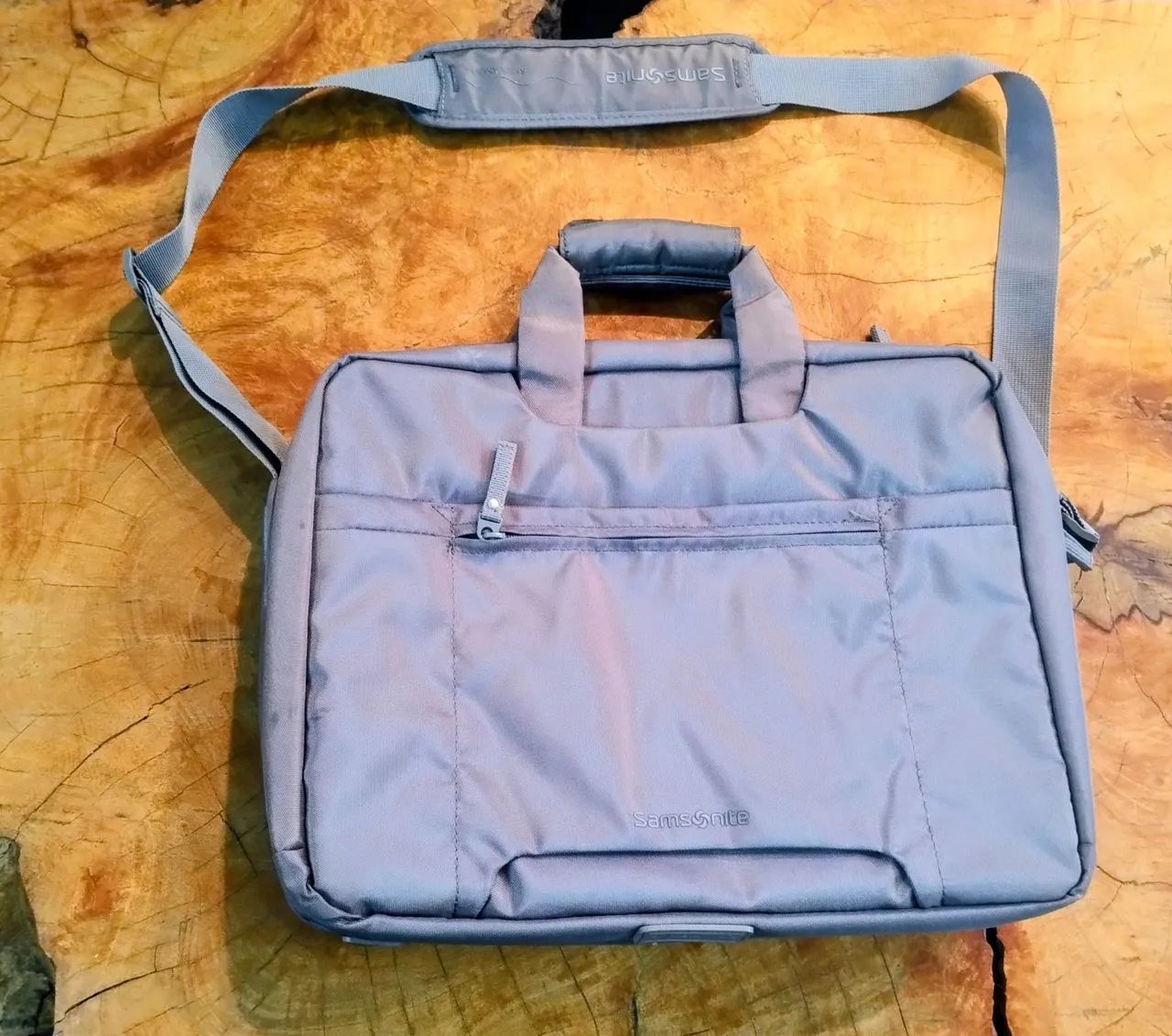 PASTA BOLSA NOVA SAMSONITE ORIGINAL BUSINESS NOTEBOOK PRO DLXIIII CINZA ENVIO GRÁTIS  - Foto 2