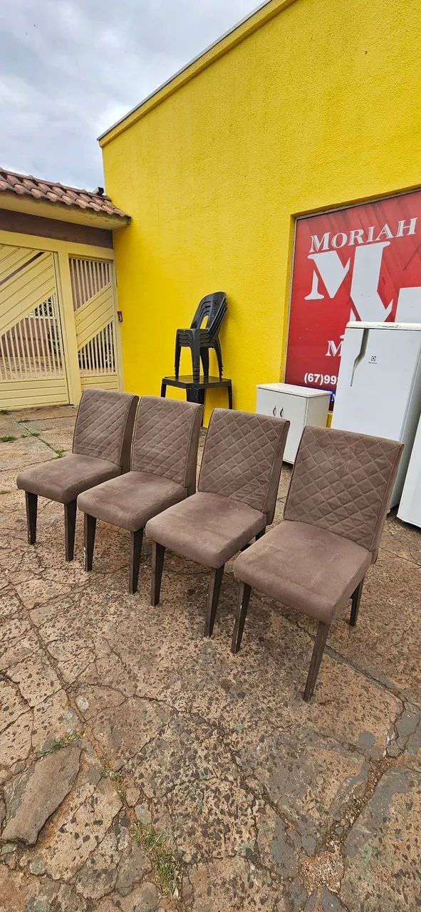 cadeiras de jantar bem conservadas ENTREGA GRÁTIS! - Foto 5