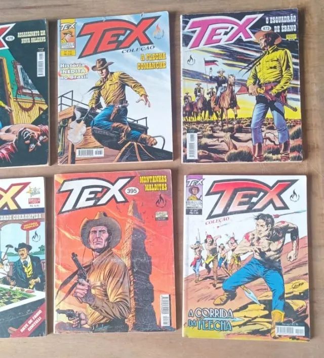 Lote de 10 Gibis Tex -Editora Mythos  - Foto 2