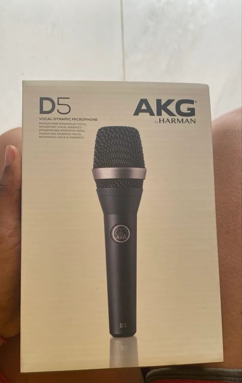 Microfone akg d5 super novo  - Foto 2