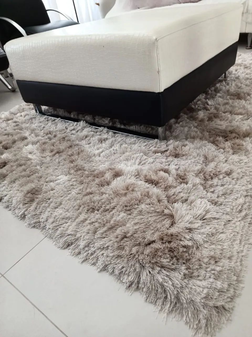 Sofá Curvo Branco - Foto 4