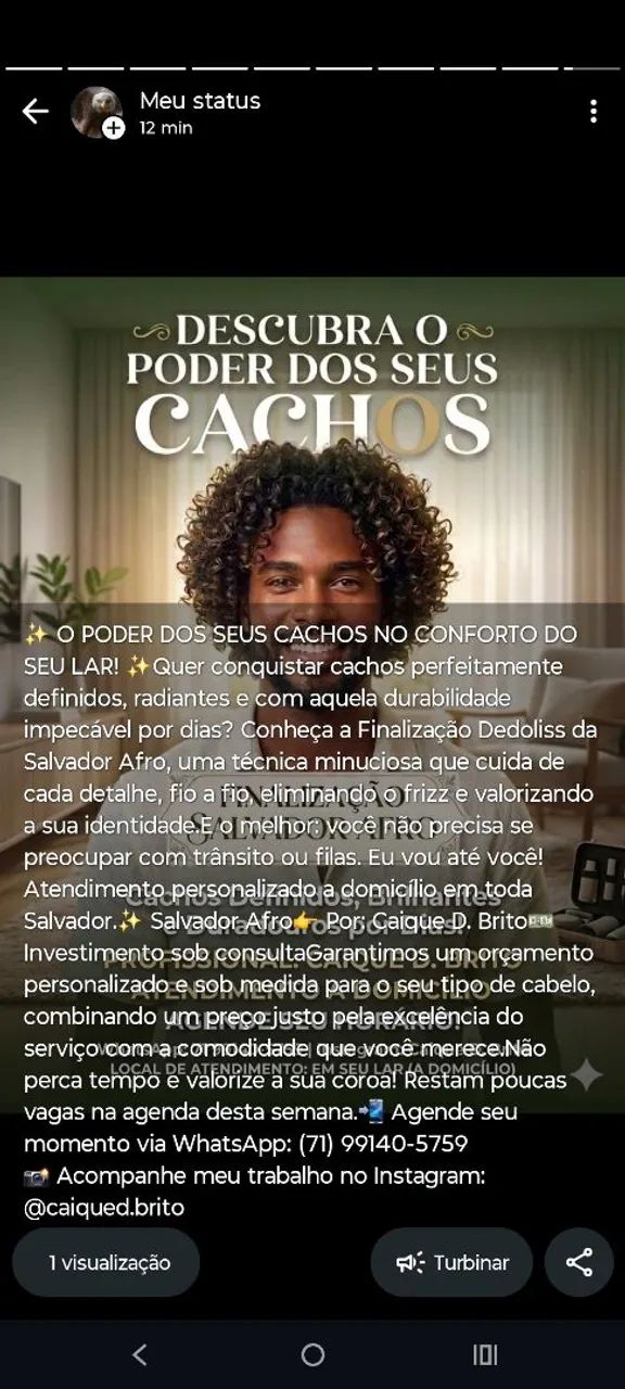 O PODER DOS SEUS CACHOS NO CONFORTO DO SEU LAR!  - Foto 2