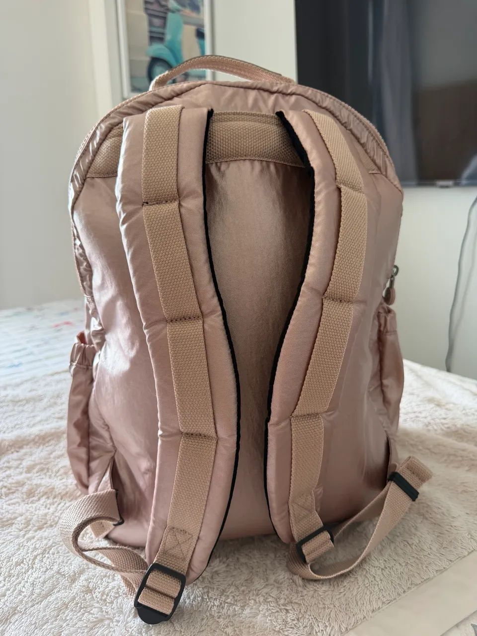 Mochila Kipling Seoul XL Rosé - Foto 2