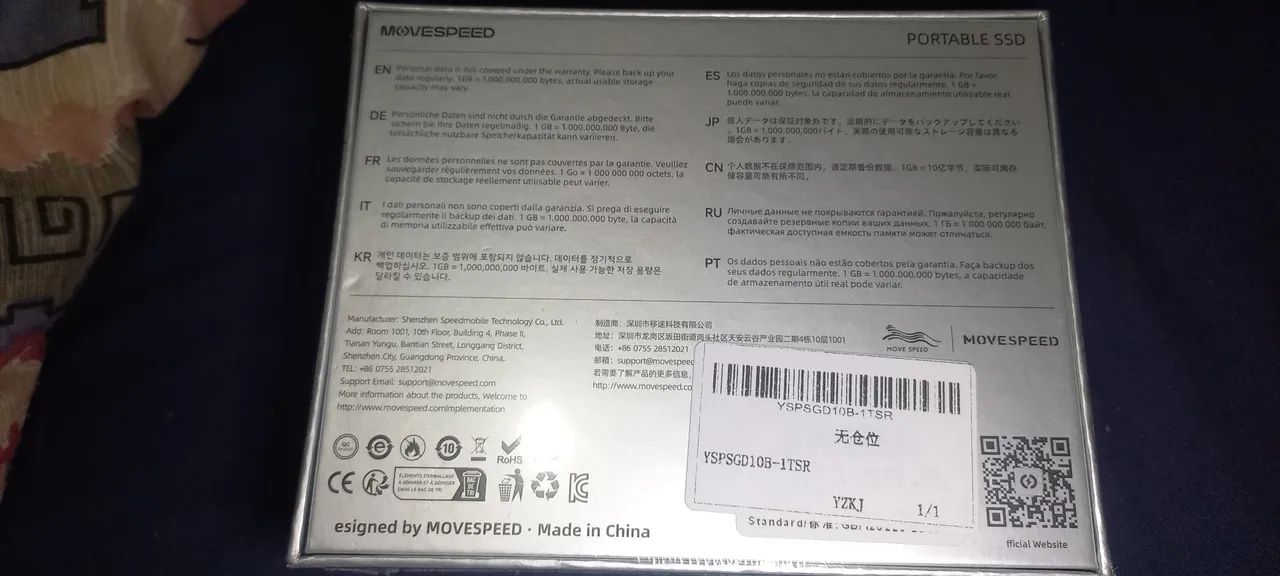MOVESPEED touch-screen GD10 - Foto 3