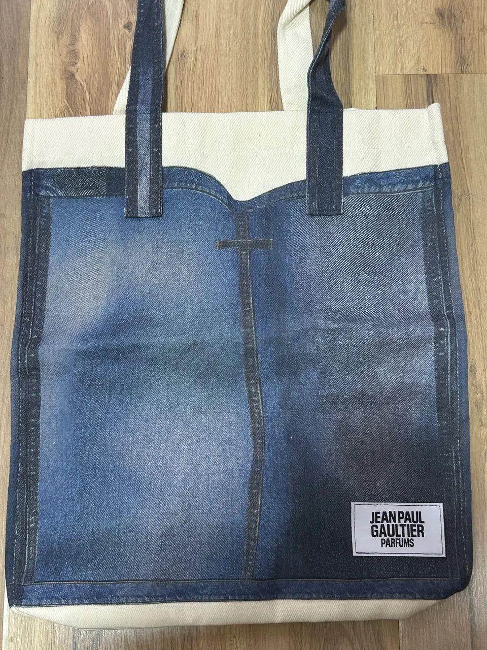 Tote bag jeans Jean Paul Gaultier 