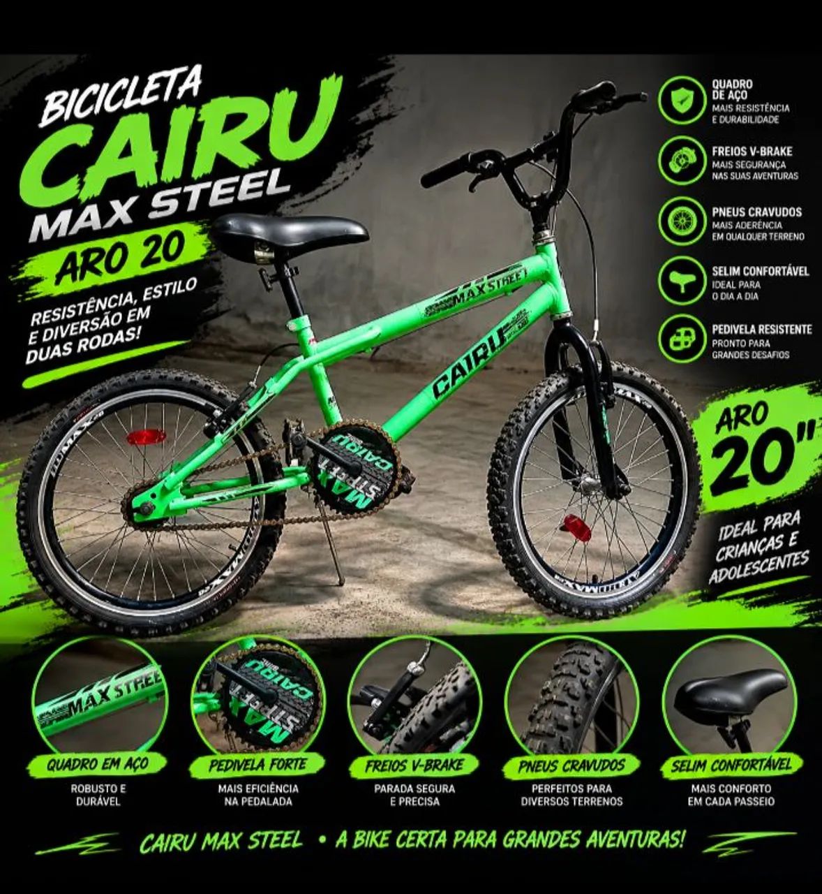 Bicicleta infantil aro 20 ZAP * - Foto 4
