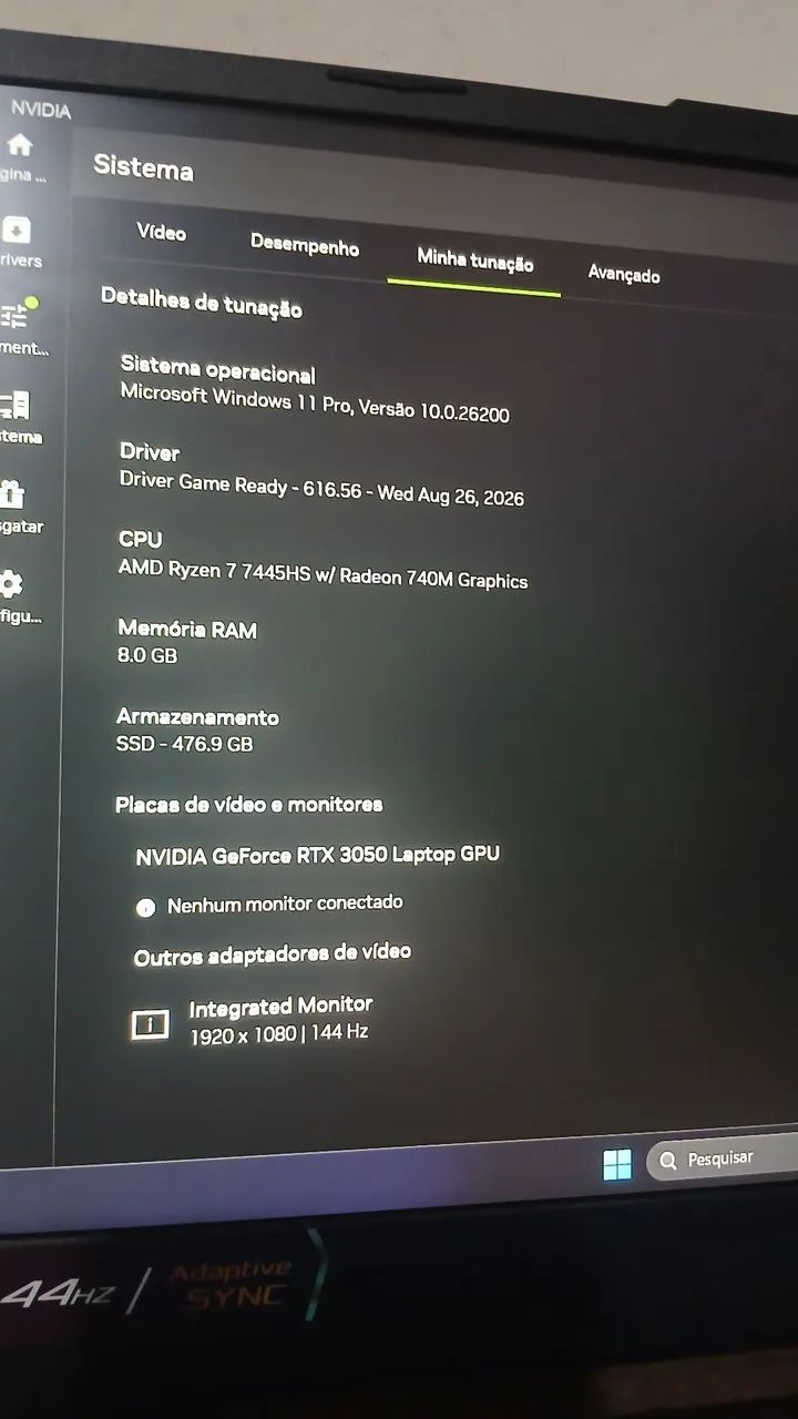 Notebook TUF Gaming A15 + Logitech G Pro X Superlight 2c - Foto 3