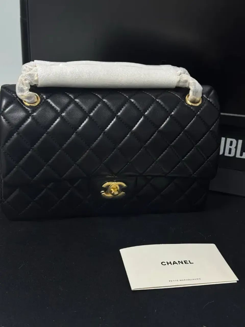 bolsa double flap chanel - nova