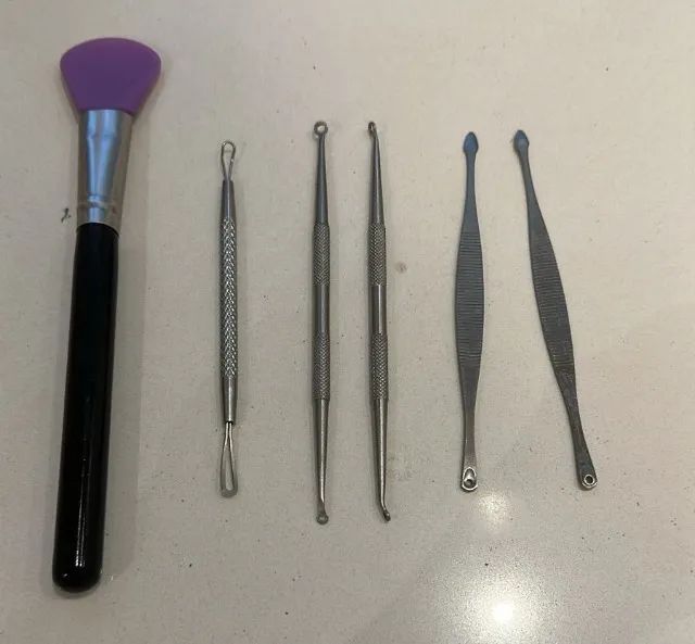 KIT ACESSÓRIOS ESTÉTICA - Cubetas, extratores e caixas de inox - Foto 3