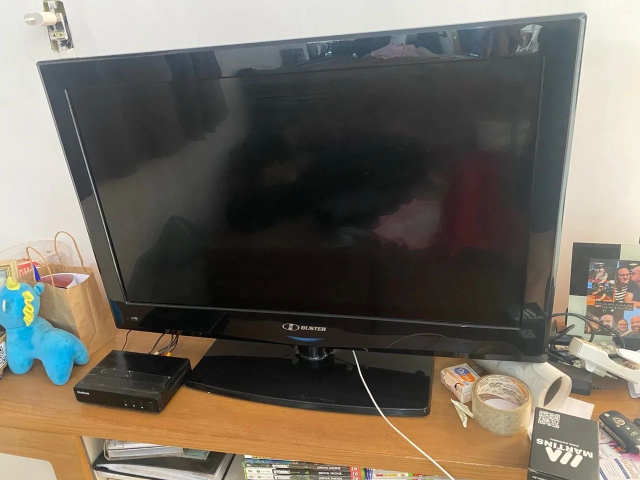 Tv 32 LCD não é smart, com aparelho de antena  - Foto 3