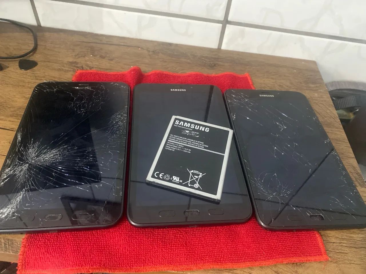 3 Samsung Galaxy TAB active 2 (PARA PEÇAS)
