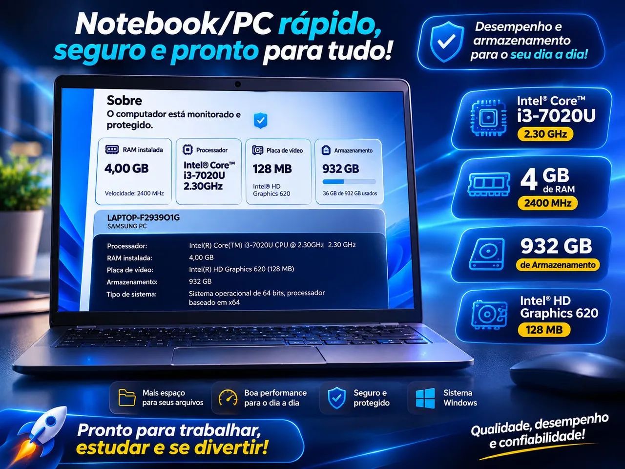 Notebook Samsung  - Foto 3