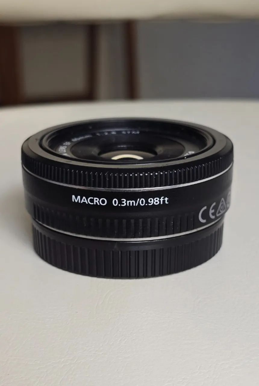 LENTE CANON EF 40MM F2.8 STM LIMPA PERFEITA - Acessórios para