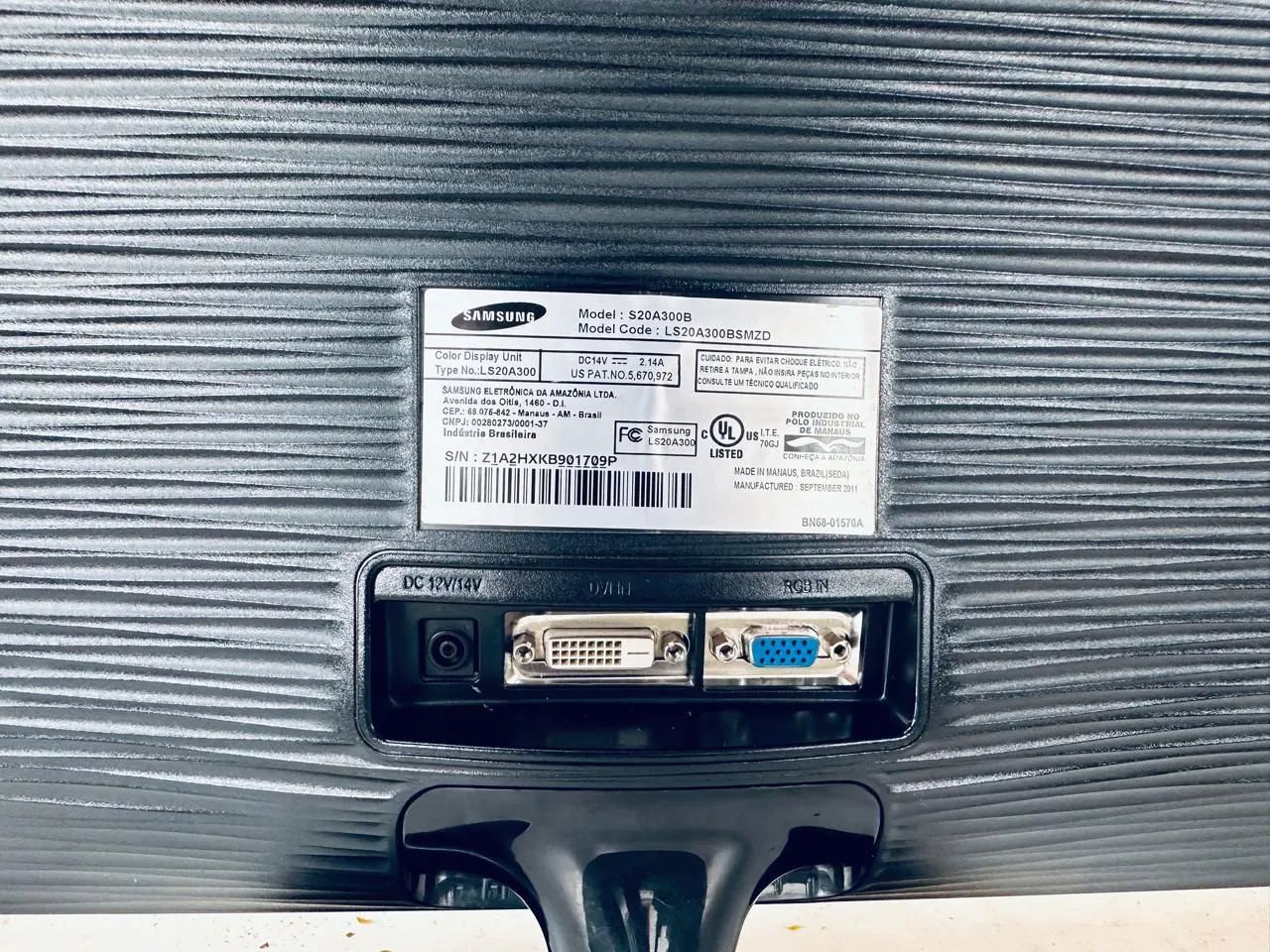 Monitor Samsung 20 polegadas  - Foto 4