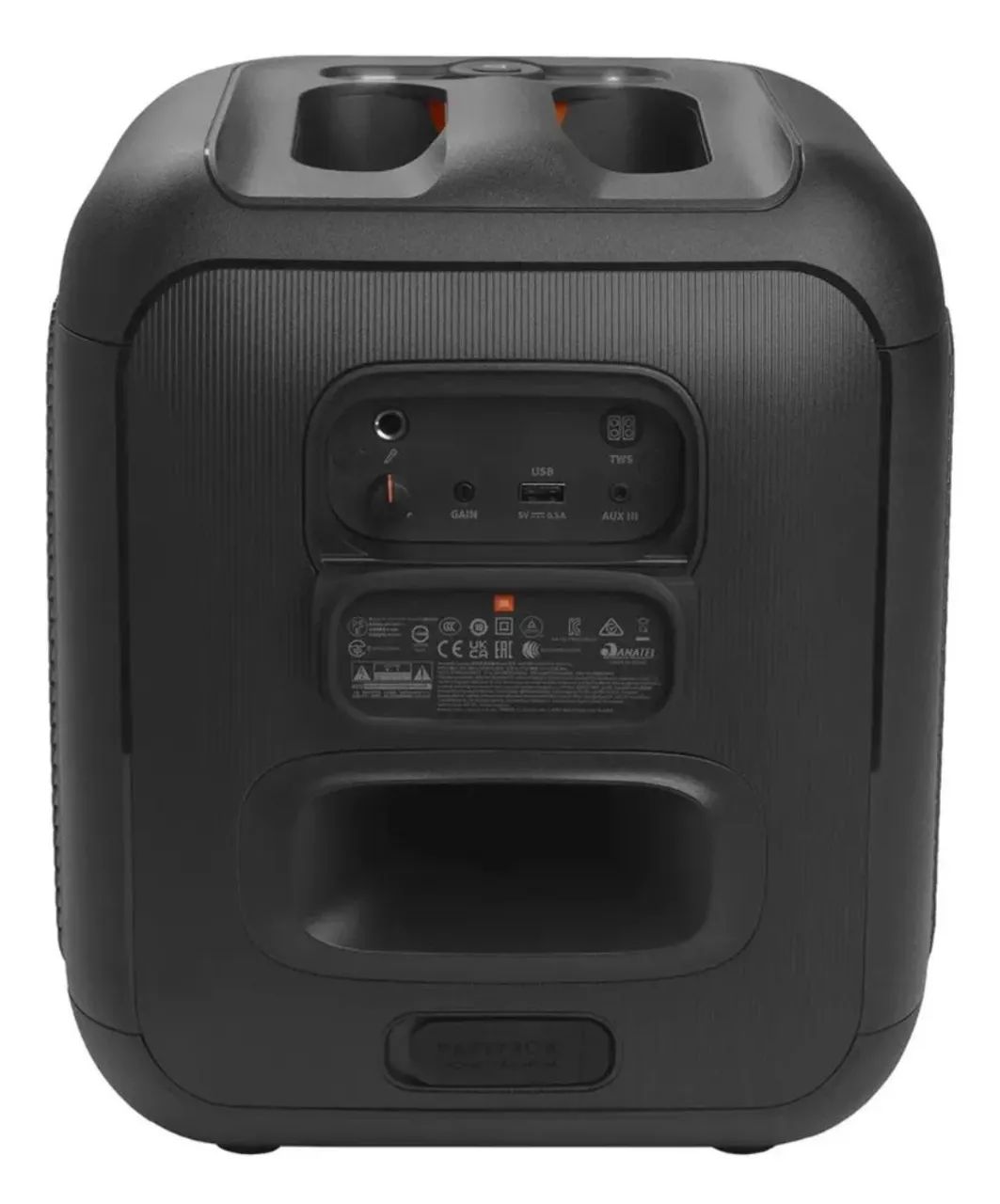 Jbl - Caixa De Som Partybox Encore 2 Microfones - Preta - Foto 2