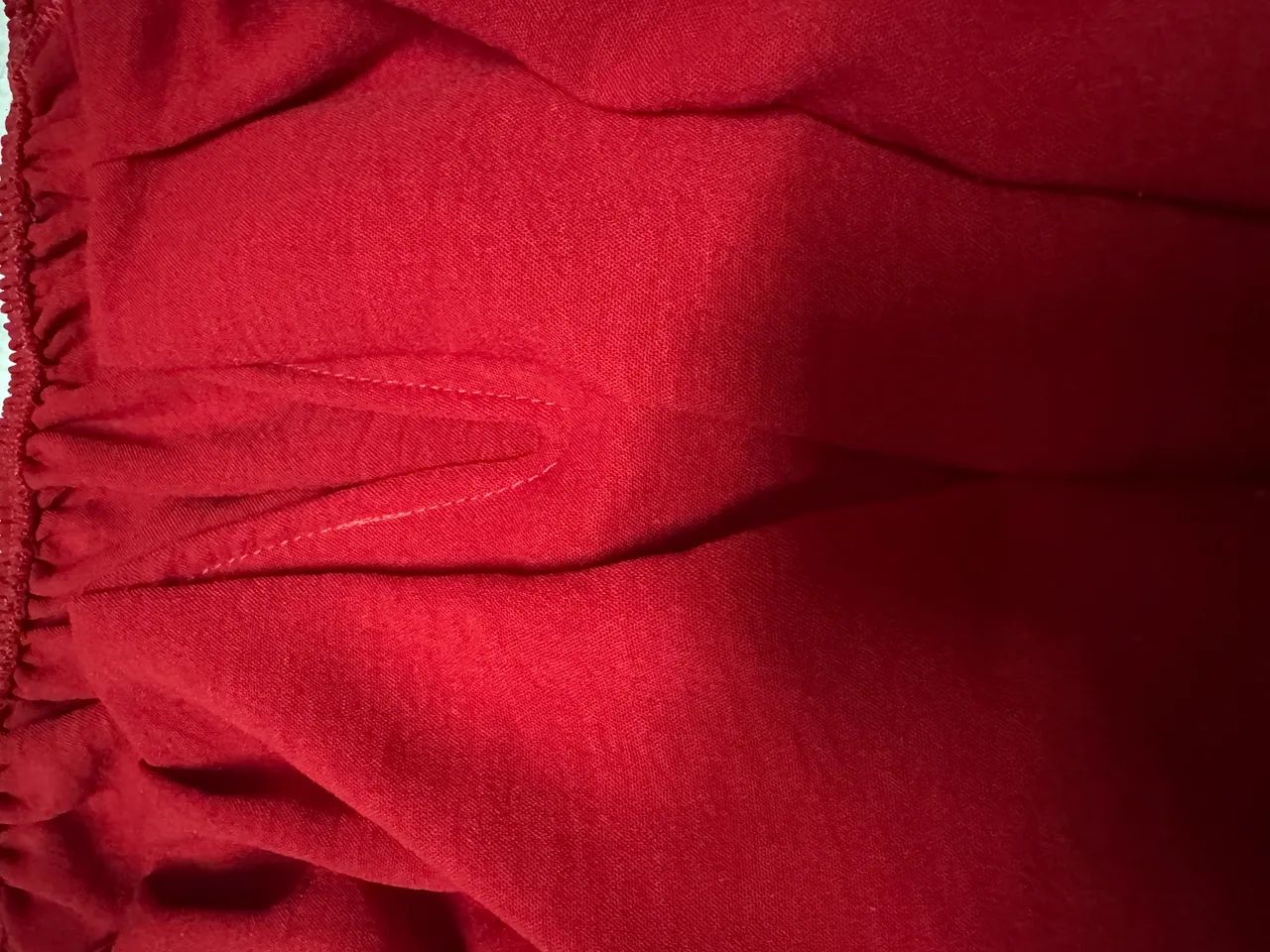 Cropped vermelho ciganinha - Foto 2