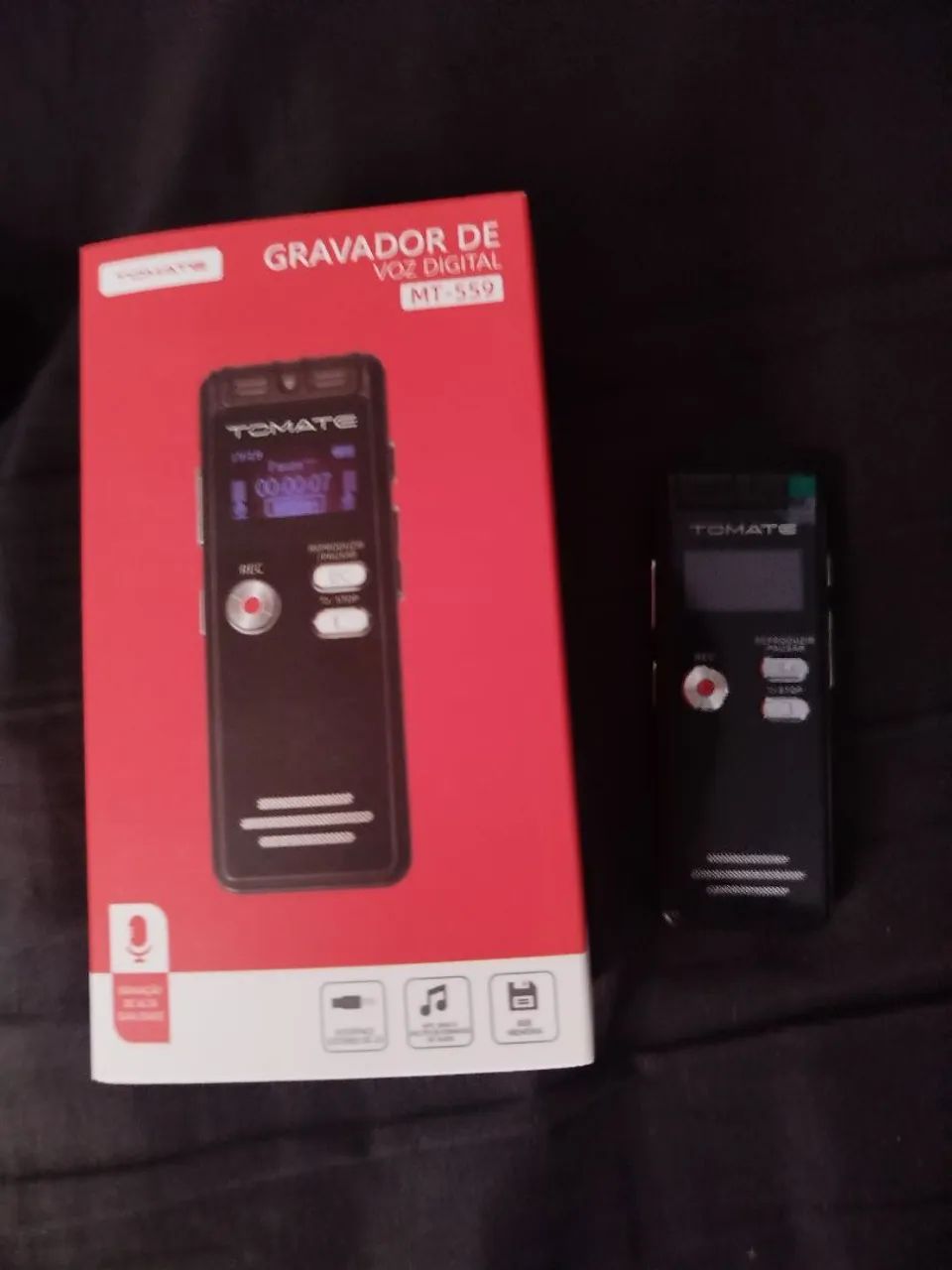 Gravador de voz MT-559 + Acessórios  - Foto 4