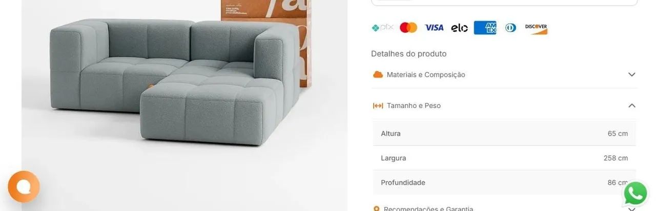 Sofá Canto - Foto 4