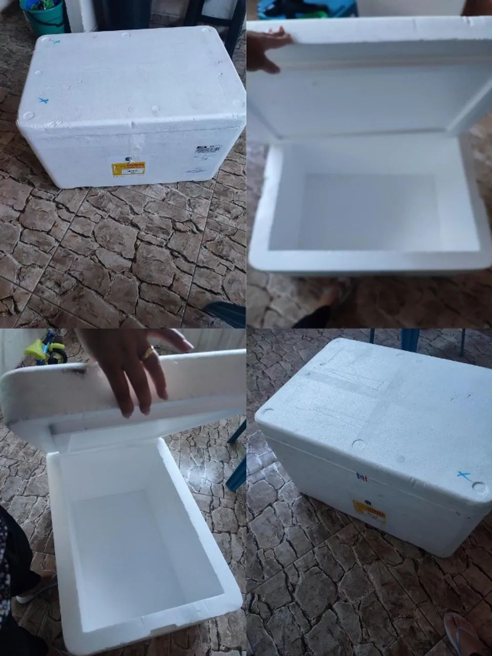 Caixa de Isopor 100 L