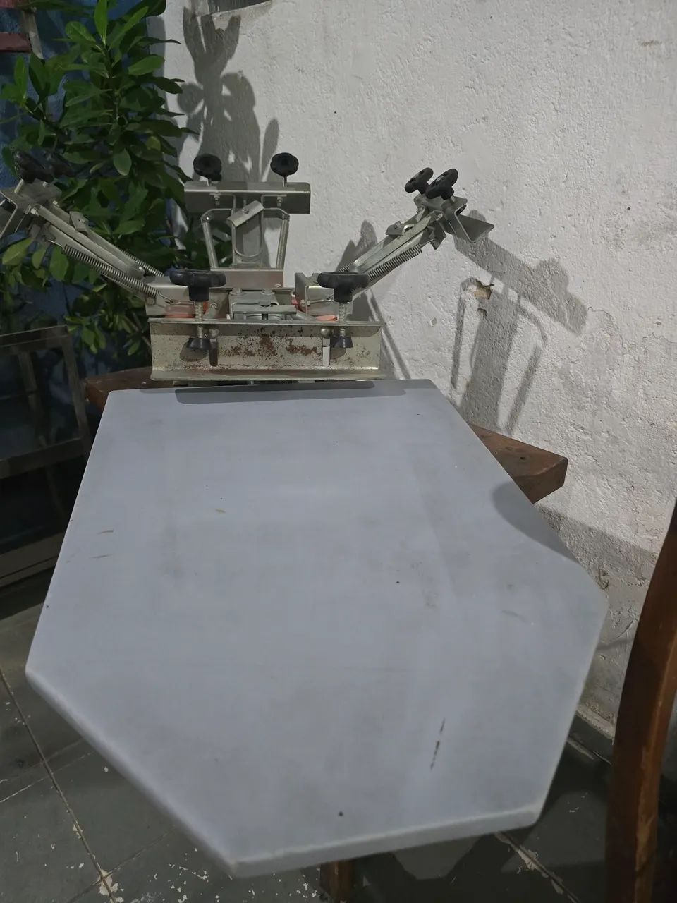 Mesa de serigrafia 