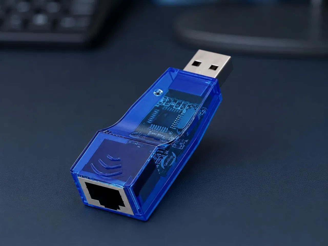 Adaptador de Rede USB para RJ45 Exbom