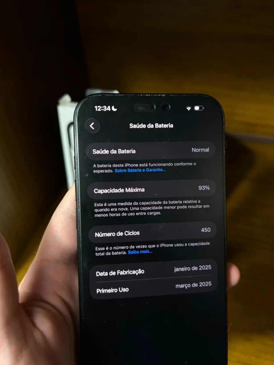IPHONE 16 PRO MAX 256 GB BATERIA 93% COM CAIXA E NOTA  - Foto 3
