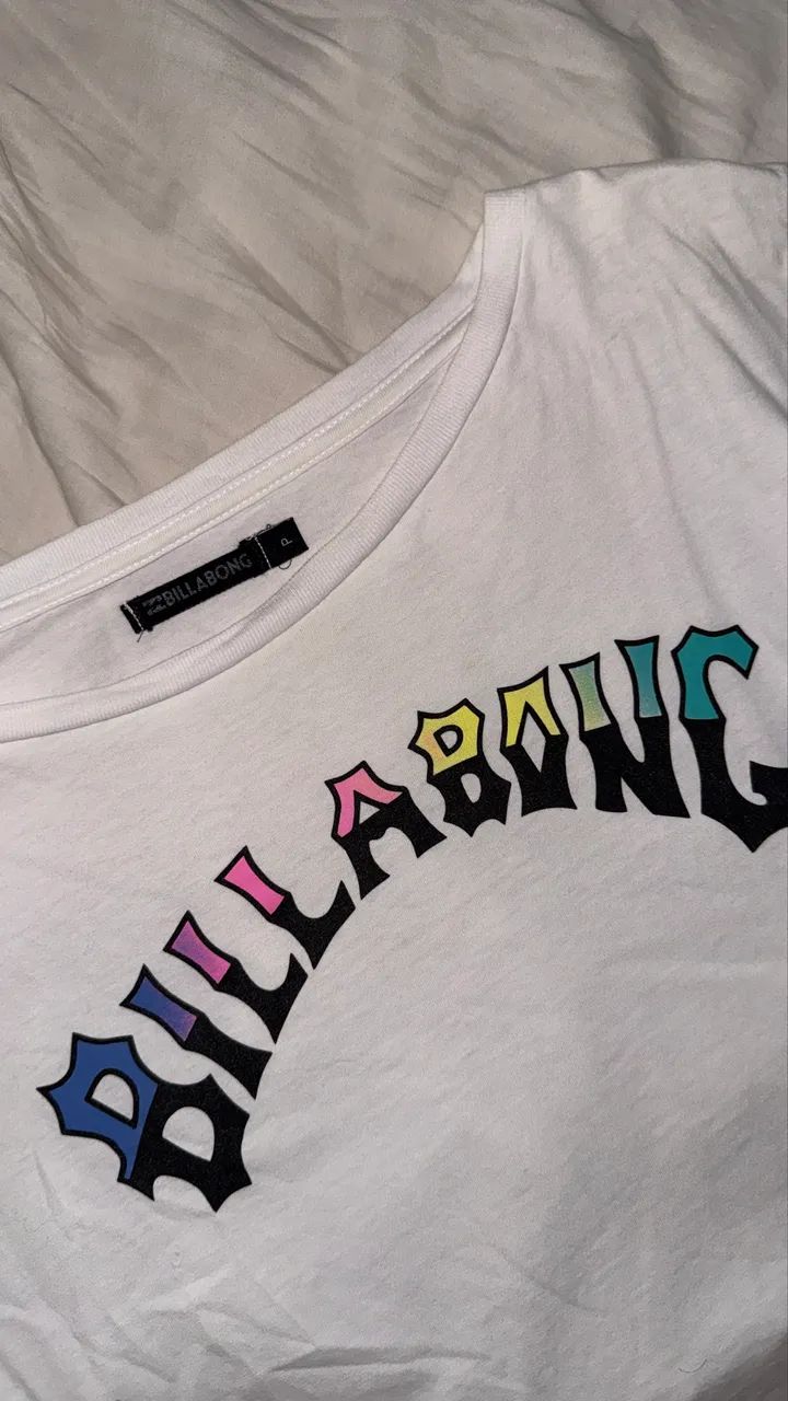 Camiseta cropped Billabong - Foto 4