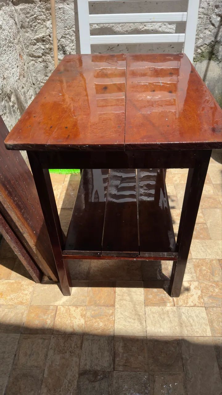 Vendo mesa de madeira  - Foto 2