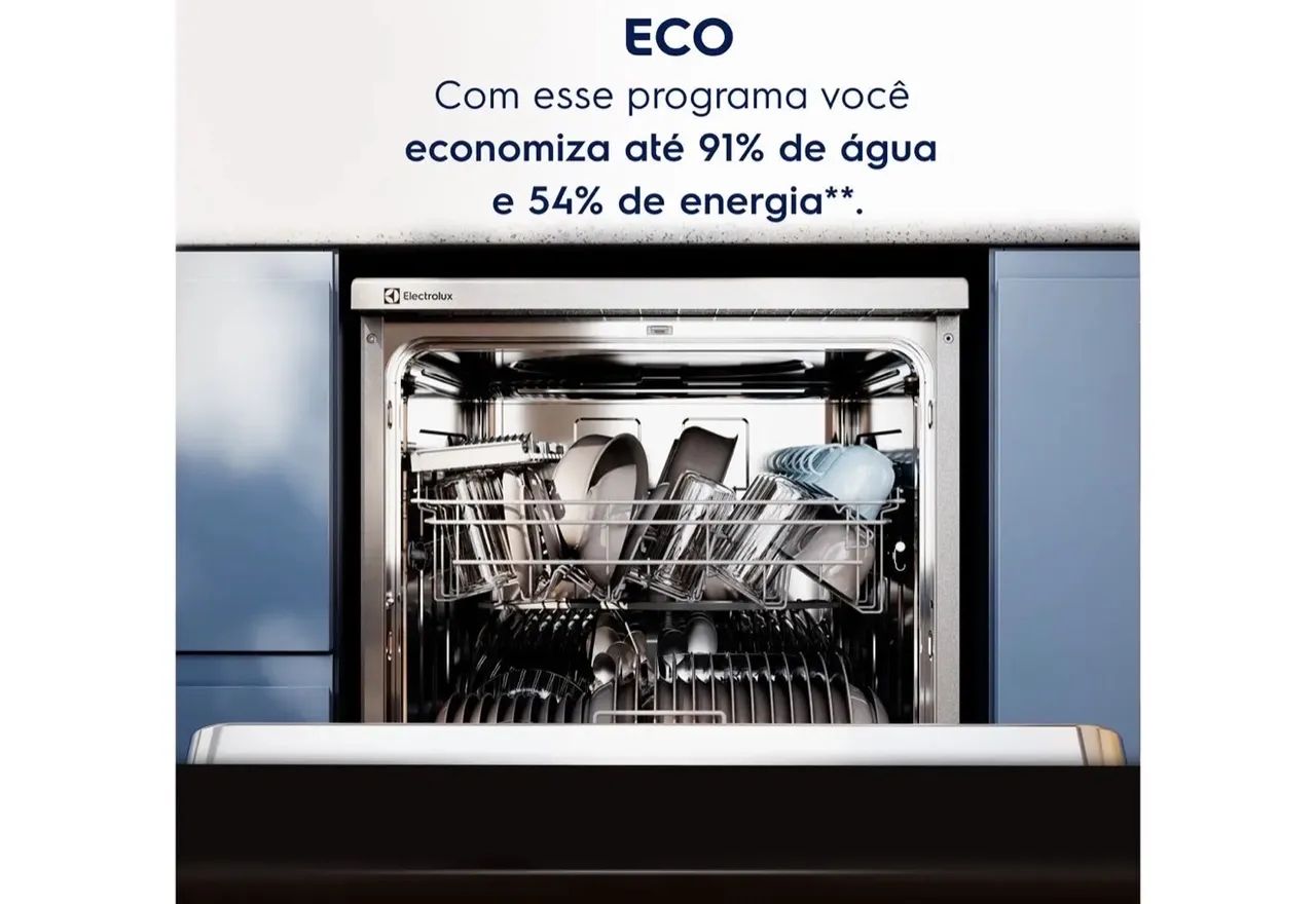 Lava Louças Electrolux 14 Serviços Inox Nova com Nota!!! - Foto 6