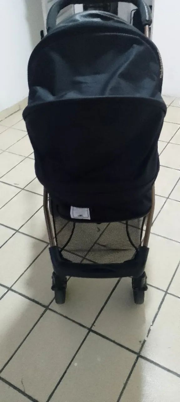 Carrinho de bebê Moisés.