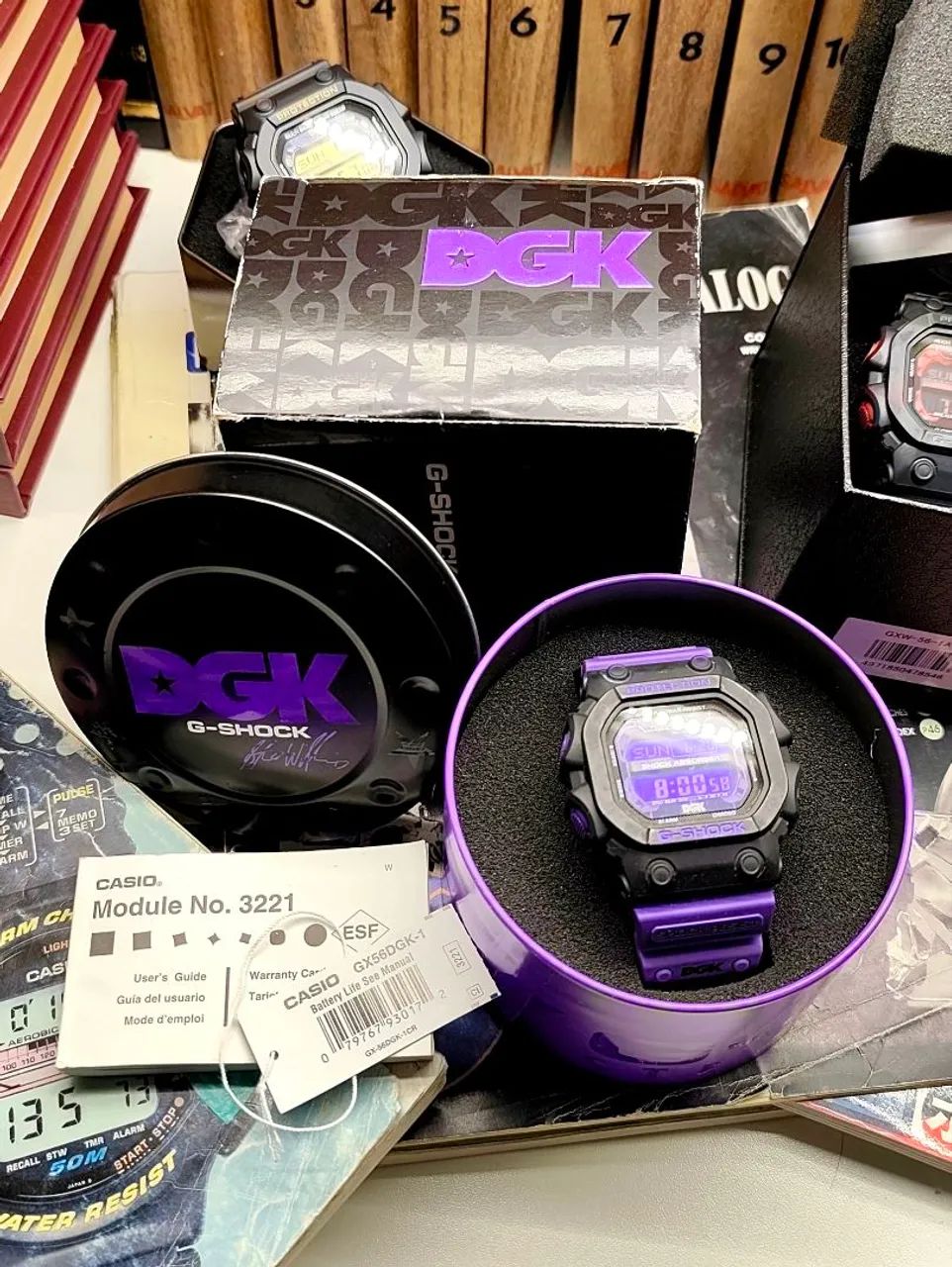 Relógio Casio G-Shock KING GX-56DGK-1 Solar SEM USO RARISSIMO