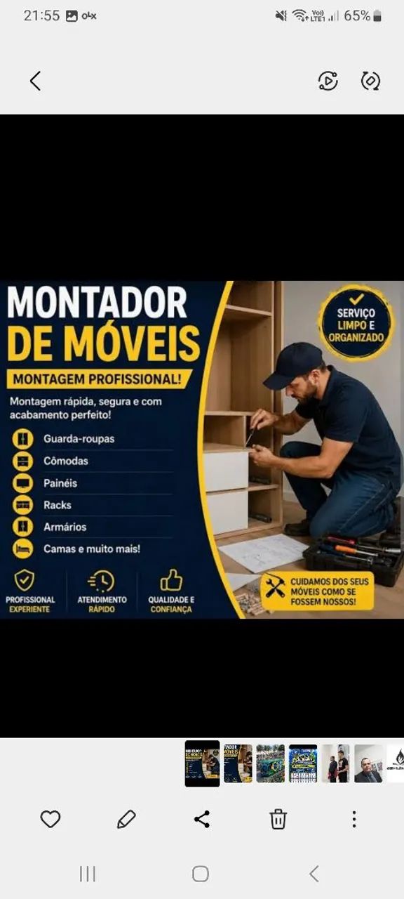 Montagem de móveis 
