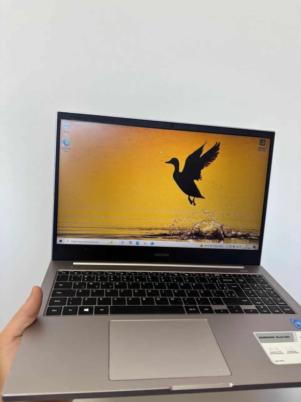 Notebook Samsung Book E20 15.6? Intel Windows 11 - Excelente Estado - Foto 2