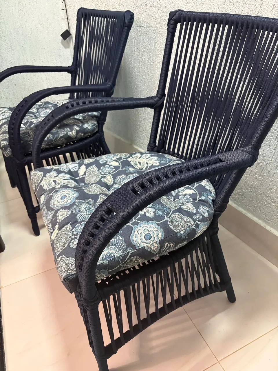 Cadeiras corda náutica  - Foto 3