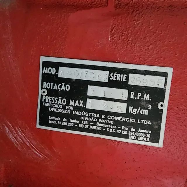 Compressor de Ar Wayne 40 pes 10cv 275 litros Usado - Foto 3