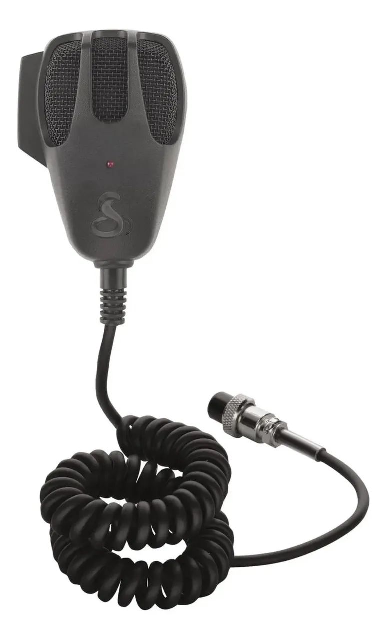 Microfone Cb Cobra Hg M73 Dynamic Black 4 Pinos