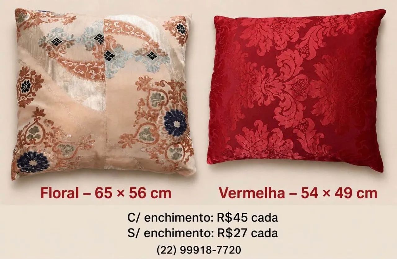 TRAVESSEIROS, COBERTA ,ALMOFADAS E ROLOS - Foto 4