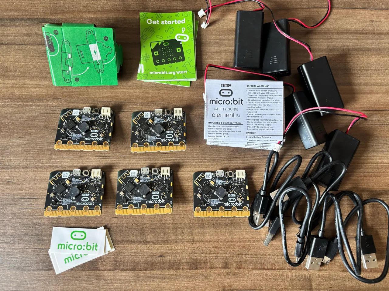 5x Kits BBC micro:bit V2 e Acessórios - Foto 2