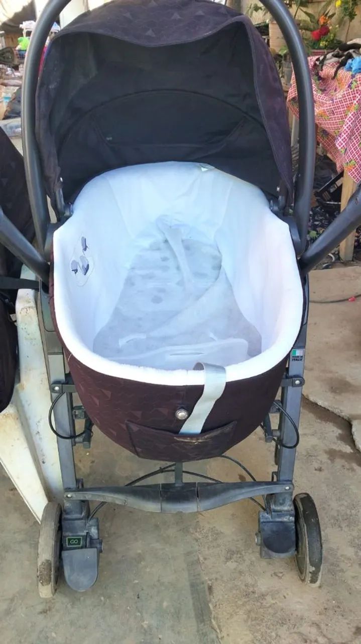 Carrinho de bebê 2 em 1  - Foto 3