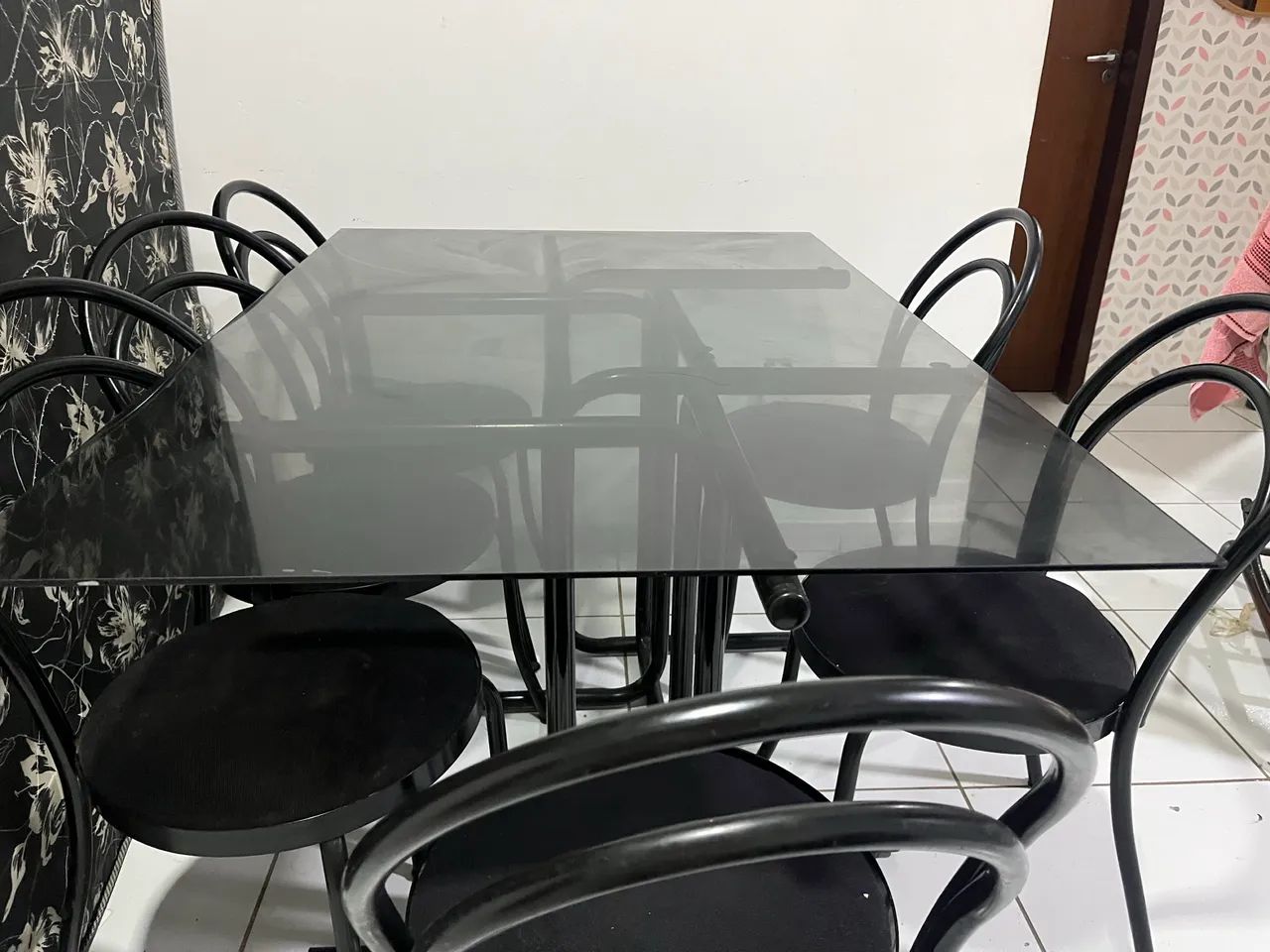 Vendo Mesa de Vidro - Foto 3