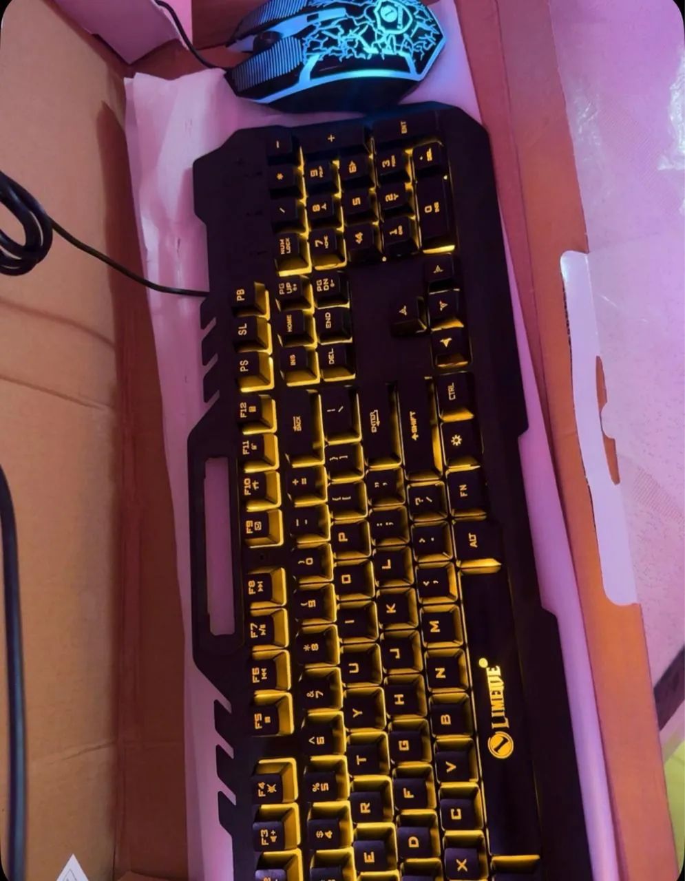 Teclado gamer e mouse gamer - Foto 2