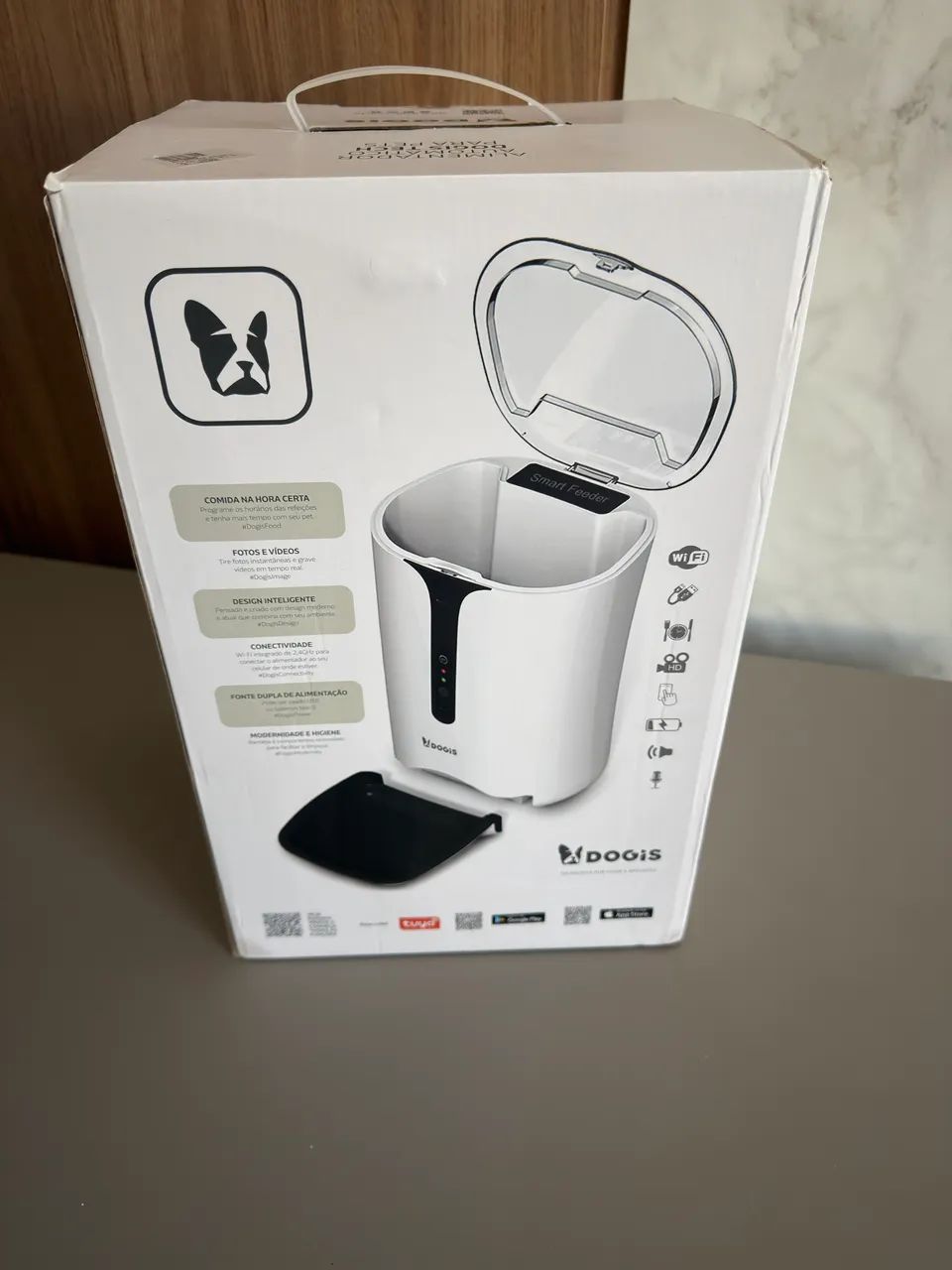 Alimentador Dogis Tech: com Câmera e Wi-fi - Foto 4