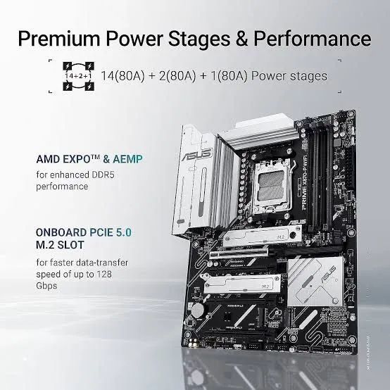 Kit upgrade Ryzen 7 9850x3d, Asus X870-P Wifi<br><br>9850X3D + X870 Asuskitupgr - Foto 3