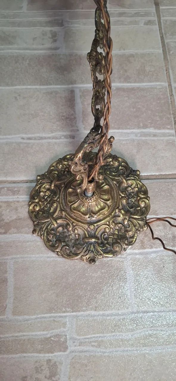 Lustre de bronze - Foto 2