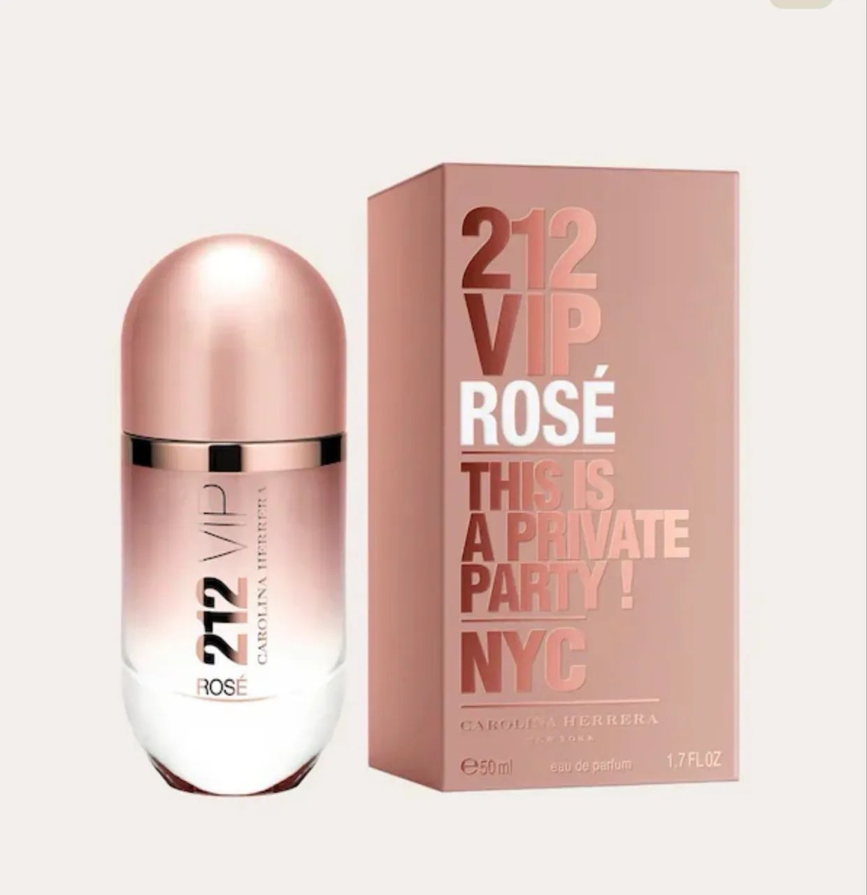 Perfume 212 VIP Rosé 50ml Original 