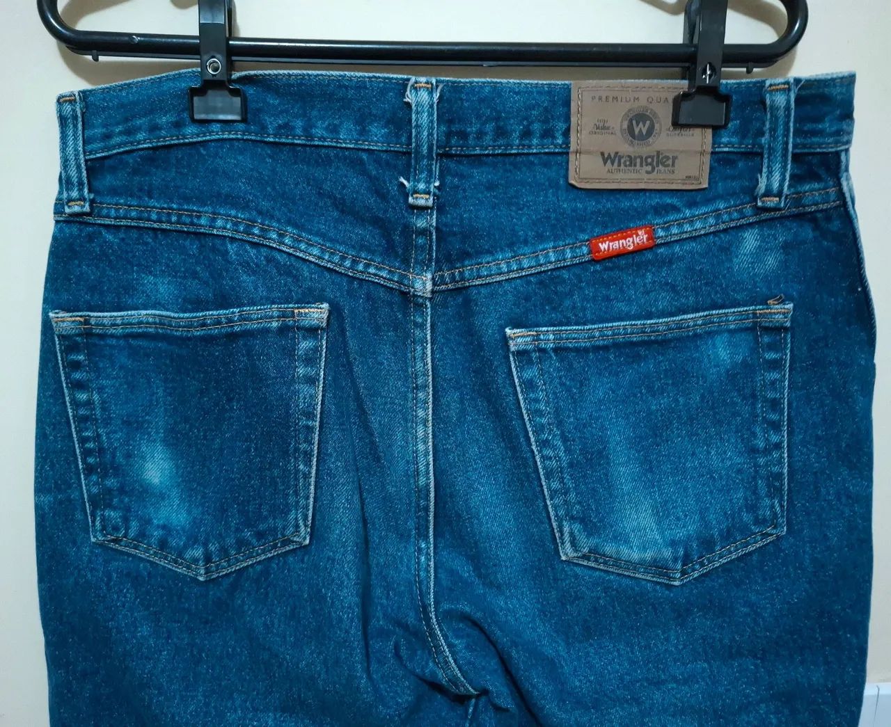 Calça wrangler Azul Comfort TAM 40 - Foto 4