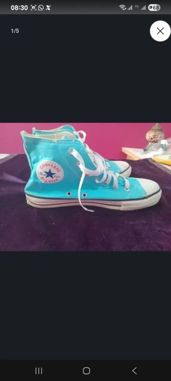 converse all star chuck taylor azul turquesa