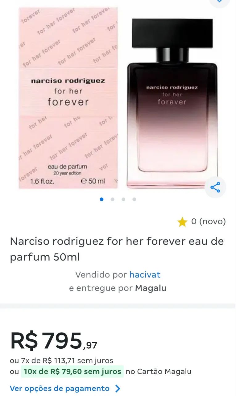 Perfume Narciso Rodriguez Forever  - Foto 2
